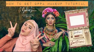 How To Get Oppa Look Korean Makeup Look Using Lustrous By Nadine X Bys Maranao Vlogger