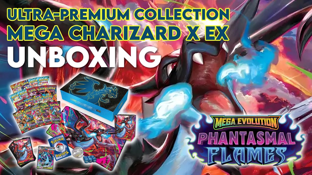 NUEVO Abriendo la Ultra-Premium Collection de Mega Charizard X
