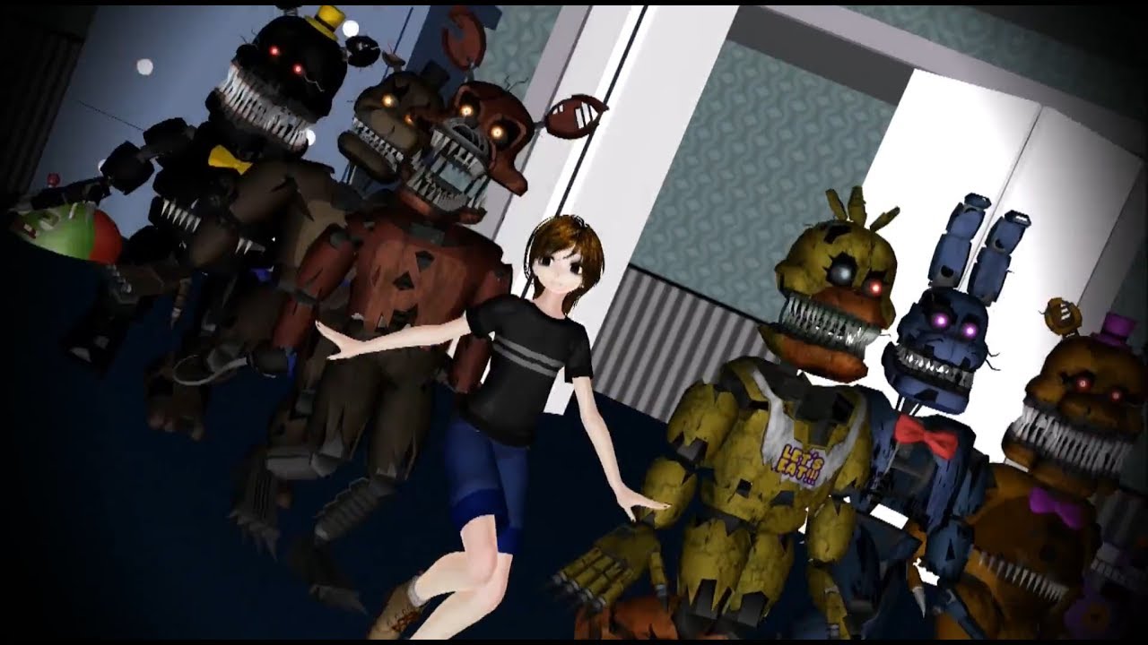 (MMD) FNAF - Crazy ∞ nighT