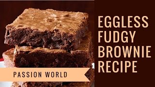 Learn to make eggless chocolate brownie at home ! this fudgy recipe .
for all those vegans these will sur...