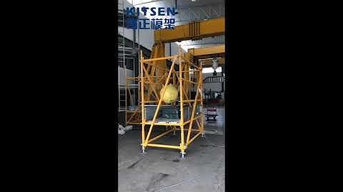 Drop Test on KITSEN Aluminum Ringlock