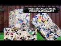 Converting plastic waste into a revolutionary building material