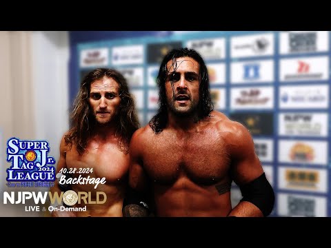 #njsjtl 2nd match Backstage (with Subtitles) 10/28/24｜SUPER Jr. TAG LEAGUE 2024 第2試合 Backstage