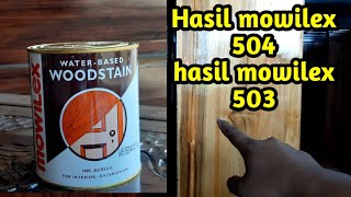 Cara Finishing !! Hasil mowilex 504 !! Cara Finishing Dengan Mowilex 503 || Rian mebel