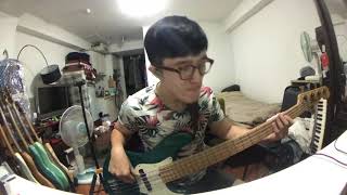 Video thumbnail of "Tints-Anderson Paak (bass cover)"