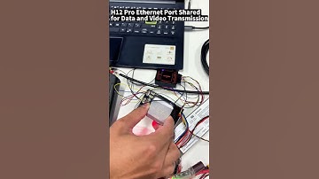 Skydroid H12 Pro Ethernet Port Shared for Data and Video Transmission