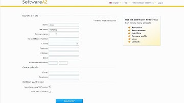 Basket and payment module