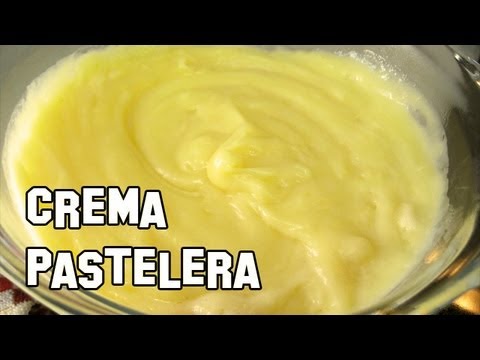 Como Hacer Crema Pastelera | Receta