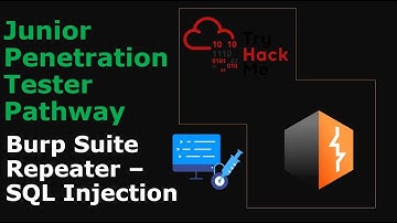 SQL Injection Using Burp Suite Repeater | TryHackMe JR Penetration Tester