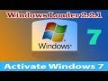 Activate windows 7 by windows loader v2.2.1 /تفعيل جميع نسخ ويندوز 7