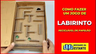 Labirinto jogo para imprimir - Brinquedos de Papel