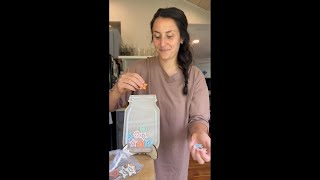 WIWIUMNS Magnetic Reward Jar for Kids, Star Reward Chart with 50 Tokens, Behavior & Potty Training S