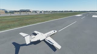 [MSFS2020] Cessna Citation CJ4 | Landing at Cannes Mandelieu screenshot 2