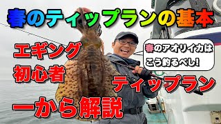 春のティップランはこう釣れ！！初心者必見！！一から解説する春のティップラン。