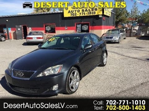 2007 lexus is250 6 speed manual