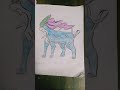 My drawing of Suicune