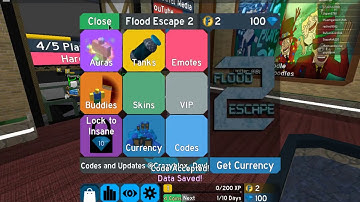 [CODE] How to get 100 FREE GEMS | Roblox Flood Escape 2