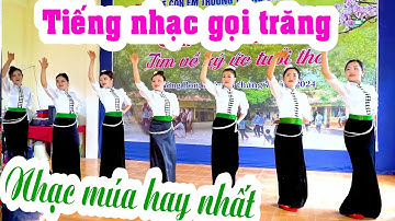 TIẾNG ĐÀN GỌI TRĂNG - CÁC EM GÁI ĐVN BẢN CÁ, CHIỀNG XÔM.