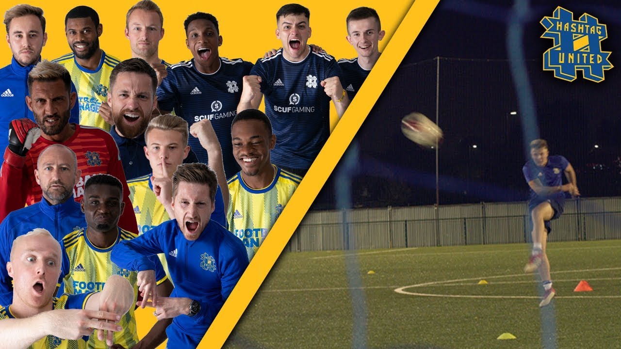 NEW KIT SHOOT & SUNDAY LEAGUE TEAM JOIN TRAINING! HASHTAG UNITED