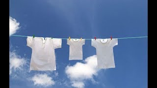 知っておきたい「洗濯物を夜に干すは止めたほうがいい!!」はどうして??【雑学】