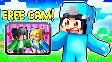 Using FREECAM to CHEAT Hide and Seek in Minecraft!