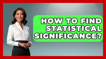How To Find Statistical Significance? - The Friendly Statistician