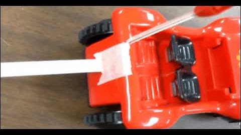 CV - constant velocity motion: creating a ticker-tape of our constant speed buggy with directions