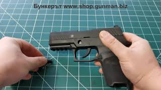 Disassemble and reassemble blank pistol Ceonic Sig Sauer P320 Resimi