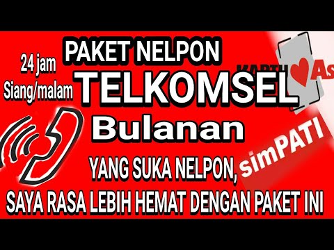 Cara Daftar Paket Nelpon Telkomsel Bulanan Murah Youtube