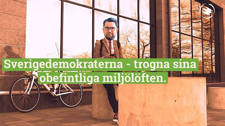 Din guide i miljöpolitiken: Sverigedemokraterna