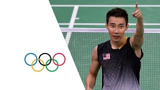 Badminton Men's Singles Semifinal  Malaysia v China | London 2012 Olympics