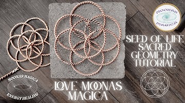 Create The Tensor Ring Seed Of Life Sacred Geometry with Moona’s Magica