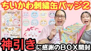 優勝】神引きしたちいかわ刺繍缶バッジ2のBOX開封 - YouTube