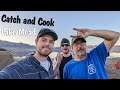 Catch And Cook At Lake Mead: Fresh Fish Cooked Over The Open Fire!