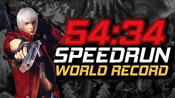Devil May Cry 3 Speedrun World Record in 54:34 | Any% | Normal