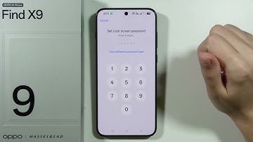 OPPO Find X9/X9 Pro: Schermvergrendeling instellen (wachtwoord/pincode/patroon voor vergrendelsch...
