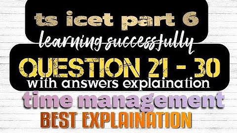 ts icet with answers explained direct solving with option verification
