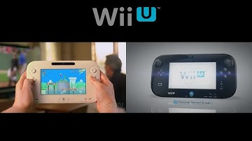 Nintendo Wii U GamePad Comparison: Before & After E3 2012