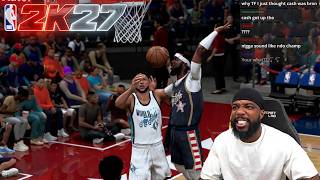 My First Rising Star Game On HALL OF PAIN! NBA 2K27 MyCareer Ep 9 screenshot 1