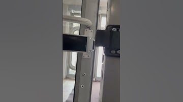 Dormakaba electrical panic bar with a hooker latch