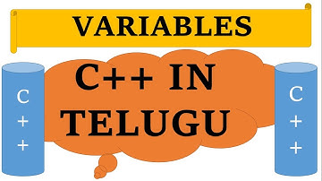 C++ Variables in Telugu || Kotha Abhishek