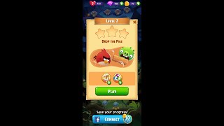 Angry Birds POP Level 2 screenshot 4