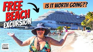 Want a FREE BEACH EXCURSION on Your Cruise??? CHECK THIS OUT!! Mahogany Bay Port in Roatan