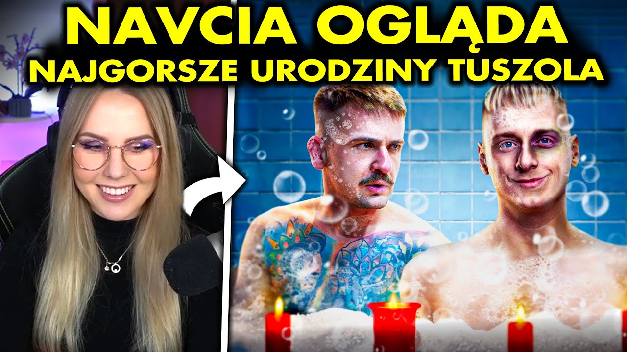 NAVCIA ogląda BUNGEE NAJGORSZE URODZINY TUSZOLA