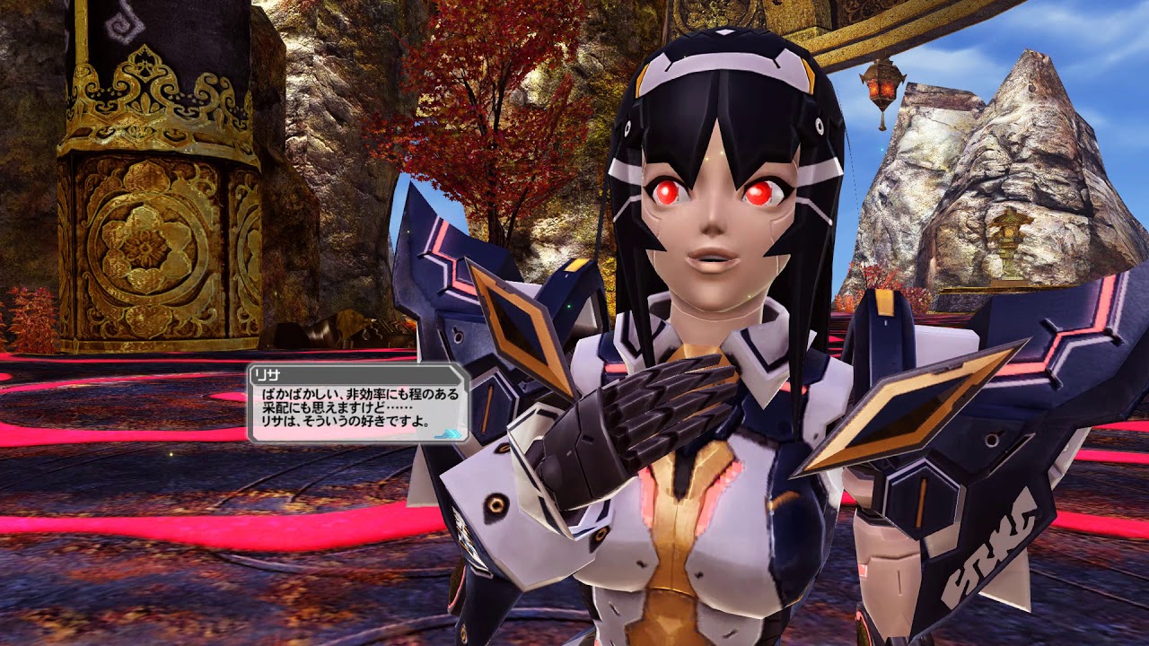 PSO2 リサ『ただの一人を、どうするか』 - YouTube