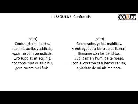 Traducción del Réquiem de Mozart - Orquesta COAM