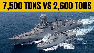 INS Kolkata Vs PNS Hunain