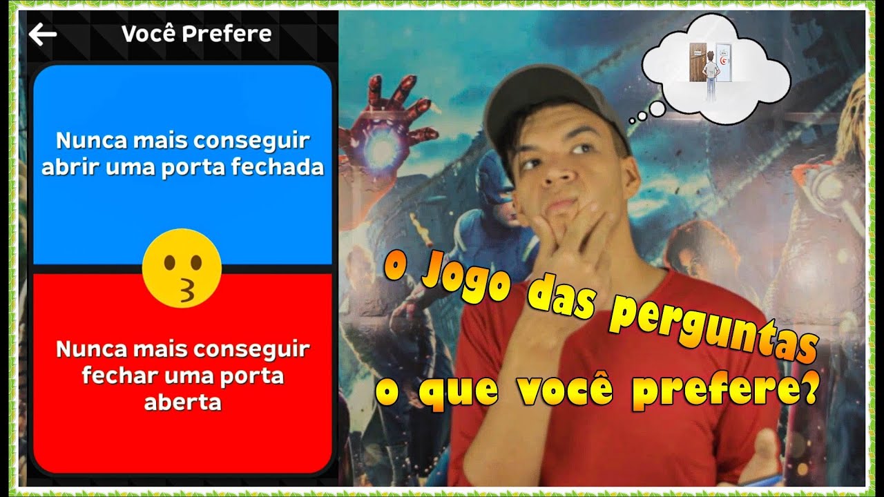 O Que VocÊ Prefere Youtube