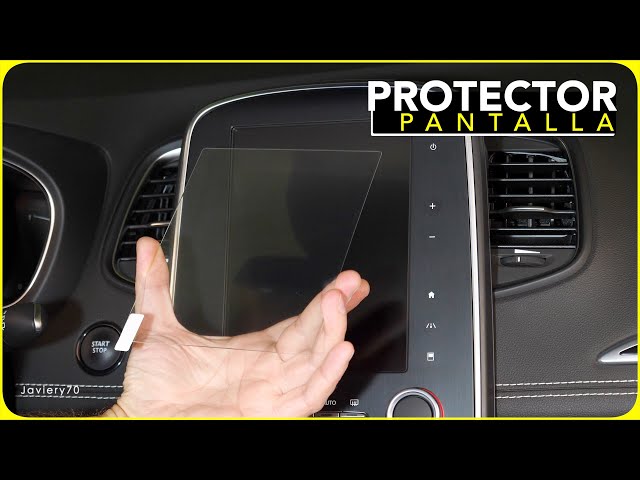 Glass film screen protector for Renault Espace Easy Link 9.3 screen cover