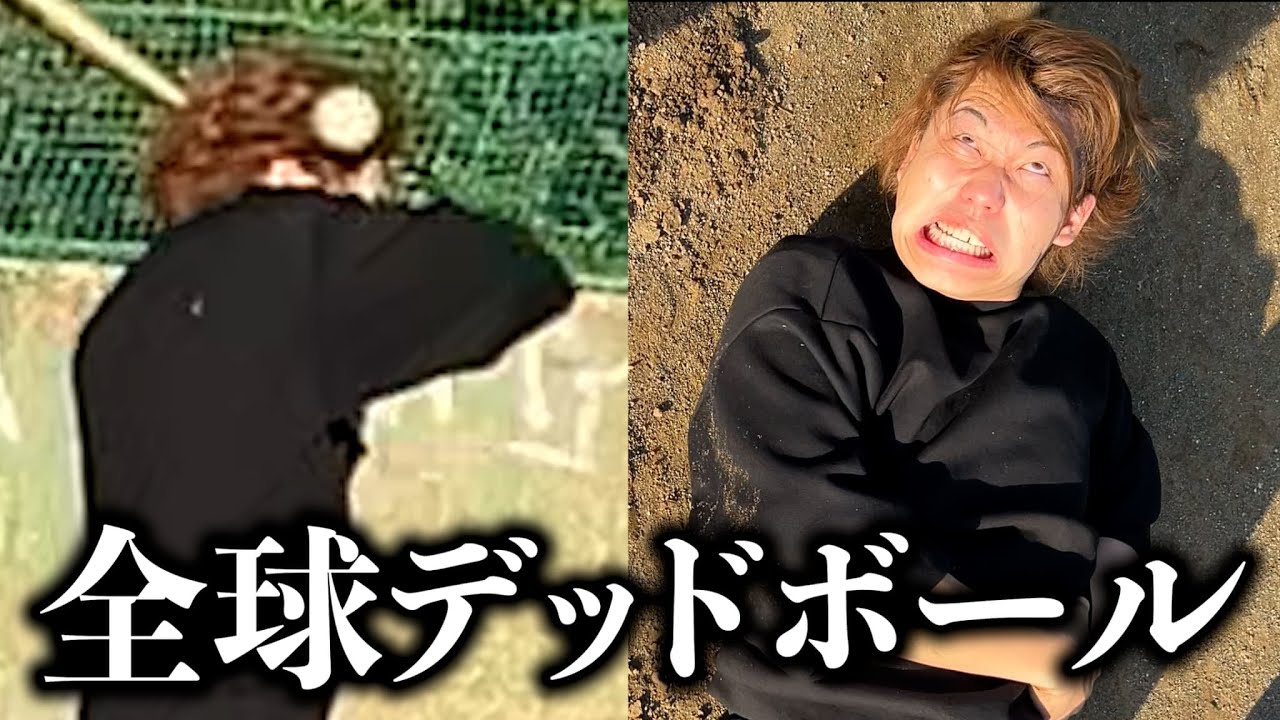 トドがキレるまでデッドボール当て続けてみたwww